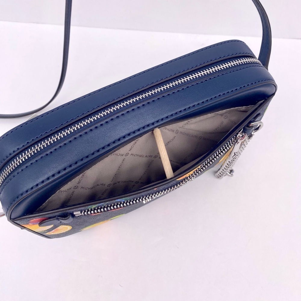 Michael Kors Large EW Zip Chain Crossbody Bag Admiral - Picture 10 of 12